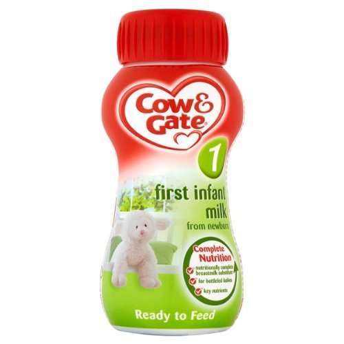 Cow & Gate First Infant Milk from Newborn 48 x 200ml Buy Online in