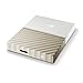 WD 2TB White-Gold My Passport Ultra Portable External Hard Drive - USB 3.0 - WDBFKT0020BGD-WESN