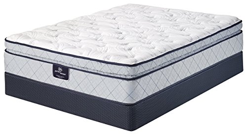 Serta Perfect Sleeper Super Pillow Top Mattress, Cool Gel Foam, Innerspring, Queen