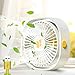 Tencoz USB Fan, USB Desk Fan, Portable Mini USB Fan, Fan USB 3 Speeds Adjustable, Desk Fan USB Desk Fan with USB, USB Table Fan Silent Ideal For Home Office Outdoor Travel USB Powered