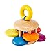 [US CPSC Certificated] Babylian Educational Grasping Rattles Combination of Beech Material for Children of More Than 3 Months Old (4 Type)