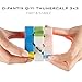 D-FantiX Qiyi Thunderclap 3x3 Speed Cube Stickerless Smooth Magic Cube Puzzle 57mm