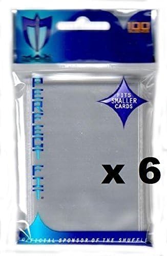 MAX PRO 600 PERFECT FIT small INNER Sleeves for DOUBLE SLEEVING (fits Yu-Gi-Oh , Card Fight Vanguard and other small sized cards)