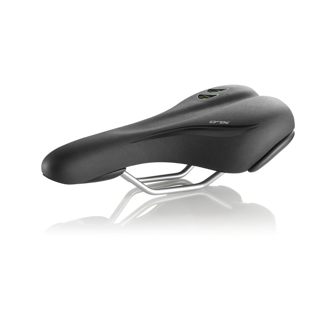 XLC SC-PT160 A22 Men's Cycling Saddle – Black, 280x160 mm