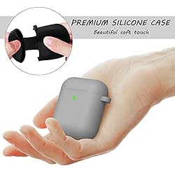 Airpods Case Cover, LELONG Soft Silicone Protective