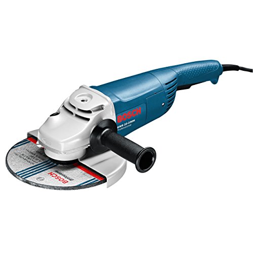 Bosch Professional Meuleuse Angulaire Gws 22–230 (2200 W, 230V, Régime à Vide : 6 500Tr/Min, Pack D'Accessoires, Coffret)