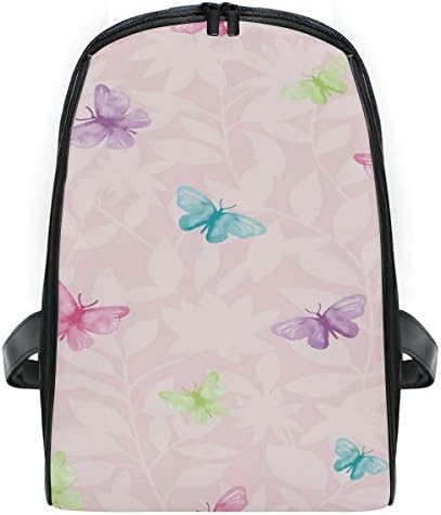 Backpack Butterfly Floral Mini Shoulders Bag Classic Lightweight Daypack for Girls/Boys