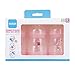 MAM Easy Start Anti-Colic Bottle 5 oz (3-Count), Baby Essentials, Slow Flow Bottles with Silicone Nipples, Baby Bottles for Baby Girl, Pink