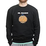 Mr. Ballsack Fun Offensive Sweatshirt 2XL Black