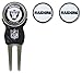 Team Golf NFL Las Vegas Raiders Divot Tool Pack With 3 Golf Ball Markers Divot Tool with 3 Golf Ball Markers Pack, Markers are Removable Magnetic Double-Sided Enamel