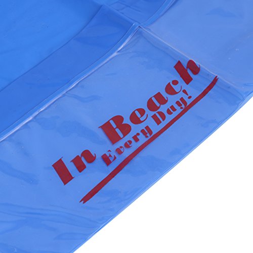 Inflatable Sand Tray Novelty Indoor Beach Toy Model Magic Sand Drawing Toy Gift (Blue)