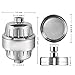 Luxury Filtered Shower Head Set  Shower Head Filter Cartridge Vitamin C and E  15-Stage Shower Water Filters  Universal Shower System - Removes Chlorine  Sediments