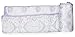 Wendy Bellissimo Crib Teething Guard Reversible Rail Guard Medallion Pattern from the Anya Collection in Lavender and Grey
