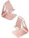 iPhone 7 Plus Stand, iPad Stand, iMangoo Aluminum Adjustable Cell Phone Stand Multi-Angle Rotating Holder Stands Dock Portable Cradle Desk Kickstand for iPhone 6s Plus Galaxy S7 Edge Tablet Rose Gold