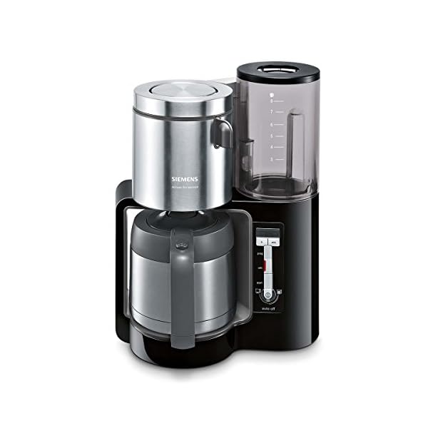 Siemens Filterkaffeemaschine sensor for senses TC86503, Thermokanne 1,15 L, für 8-12 Tassen, Timer, Abschaltautomatik…