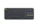Azulle Quantum Access Fanless Mini PC Stick 2GB/32GB with Logitech K400 Keyboard – Portable Business Computer Bundle, Windows 10 Home, HD Graphics