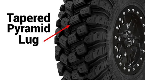 SuperATV A/T Warrior Road Tire - DOT Approved - RZR, X3, General, Maverick, Ranger, Rock & All Terrain UTV - 30" - Standard