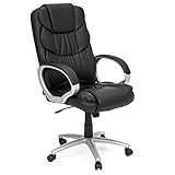Best Choice Products Ergonomic PU Leather High Back Executive Office Chair, Black