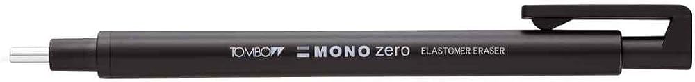 Tombow Eraser Mono Zero Round 23mm Black Replacement Lead-Style Eraser