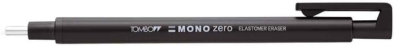 Tombow Eraser Mono Zero Round 23mm Black Replacement Lead-Style Eraser