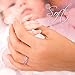 Rinfit Silicone Rings for Women - Silicone Wedding Bands Sets for Her - 4Love Collection Rubber Wedding Rings - Patented Design - SetA, Size 4