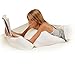 Contour Flip Pillow - 10-in-1 Rest Positions Wedge Pillow for Gentle, Plush Elevation for Back, Knees, Legs or Stomach Support Comfort & Relief - Standard Size (20 inch Width - Pillow ONLY)