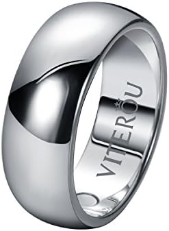 VITEROU Basic Magnetic Pure Copper Therapy Ring with 2 Magnets for Arthritis Pain Relief,3500 Gauss (Silver color,# 13)