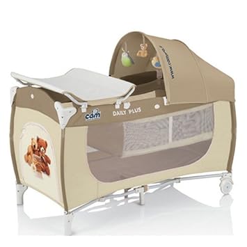 cam daily plus travel cot