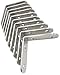 Corner Brace Set (Also know as - Corner Braces, L Bracket, angle Brackets, Right angle bracket, L shaped bracket, angle brace, metal angle brackets, angle brackets, angle support brackets)