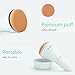 Clensure miniBP – Micro Vibrating Facial Makeup Blender Puff. Makeup Base, Foundation, BB/CC Cream, Powder Base, and Sunscreen Applicator & Device.