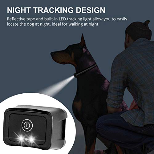 Chrislley Dog Training Collar with Remote 2700Ft Shock Collar for Dogs 4 Modes IP67 Waterproof Rechargeable 0~99 Levels Bark Collar(Beep,Vibration and Shock)