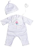 JC Toys Purple Stripe Romper (up to 20