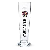 Paulaner Footed Stange Beer Glass - 10.14 oz