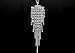 Nicerocker Hot Rhinestone Crystal Tassel Chain Dangle Navel Belly Button Ring Bar