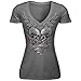 Lethal Threat (LT20248L Women's Lethal Angel Eternal Love T-Shirt (Black, Large)