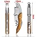 Professional Wine Opener Set of 3 Packs for Bartenders Waiters and Sommeliers in Bar,With RoseWood-Alloy Handle Waiters Corkscrew,All-in-one Wine Keys (RoseWood Handle Openers Set of 2 Packs)
