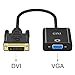 DVI to VGA Adapter, GANA 1080p Active DVI-D to VGA Adapter Converter 24+1 Male to Female Supporting 60Hz and 3D for DVI Systems to Connect to VGA displays