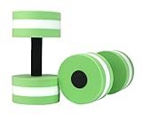 niceEshop(TM) Foam Dumbbells Water Aerobic Exercise Hand Bars Pool Resistance Exercises Equipment,Set of 2