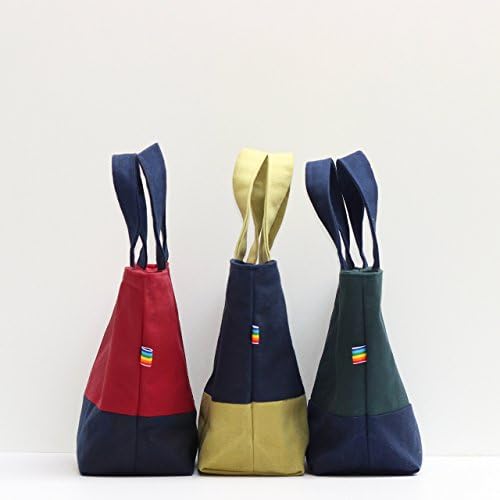 Waxed Canvas Lunch Bag, Waxed Lunch Tote Assorted Colors
