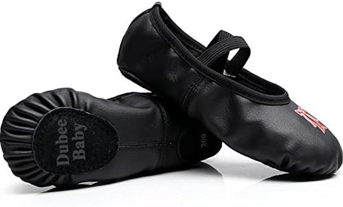 Leather Ballet Shoes for Girls,Ballet Slippers Flats Dance Shoes(Toddler/Little Kid/Big Kid)