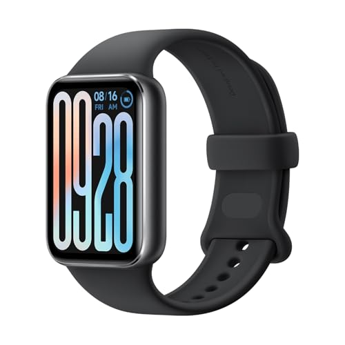 XIAOMI Smart Band 9 Pro Obsidian Black – 1.74 Zoll AMOLED, 1200 nits Helligkeit, 21 Tage Akku, 150+ Sportmodi, 5ATM Wasserfest, GNSS, Herzfrequenz & SPO₂-Sensor, Bluetooth 5.4, 60Hz Refresh