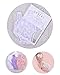 ARLAYO Newborn Girl Photography Outfits Lace Bow Vest Bodysuits and Headband (White)