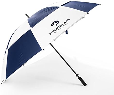 Procella Golf Umbrella Windproof Large 68 Inch Double Vented Oversized Canopy Waterproof UV Sun Protection