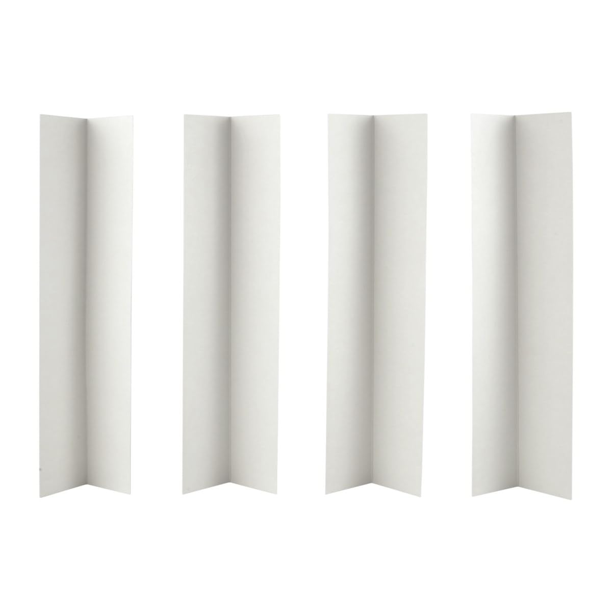 Culpitt 12" Cake Box Extension Corner Cake Cards, Pack of 100, White, Easily Protect Tall Celebration Cakes and Wedding Cakes - Extensions For 25 Boxes