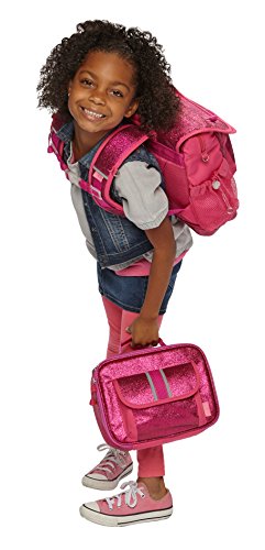 Bixbee Sparkalicious Glitter Backpack - Medium - Ruby Raspberry