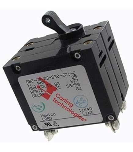 Sensata/AIRPAX, IUGN6-1-63F-20.0, Circuit Breaker Hydraulic