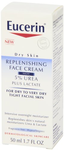 Eucerin Dry Skin Replenishing Face Cream Night 5% Urea With Lactate 50Ml
