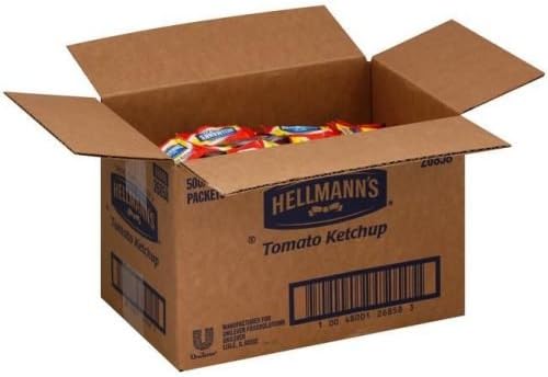 Hellmanns Tomato Grade Ketchup A Fancy, 9 Gram -- 500 Case