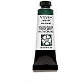 DANIEL SMITH 284600194 Extra Fine Watercolor 15ml Paint Tube, Perylene Green, 0.5 Fl Oz (Pack of 1)