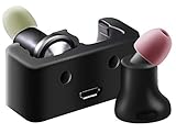 Gosnare True Wireless Headphones, Wireless Sports earbuds Sweatproof Portable Stereo Mini Earpiece Lightweight Headset With Mic for iPhone Samsung and other Bluetooth devices